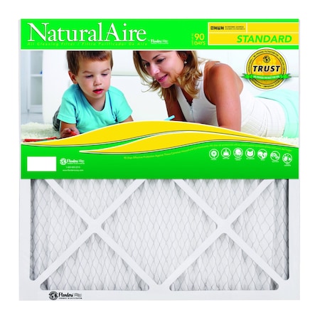 AAF Flanders NaturalAire 8 In. W X 8 In. H X 1 In. D Synthetic 8 MERV Pleated Air Filter